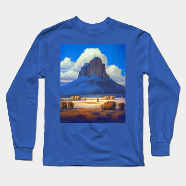 journey of samurai 10 Long Sleeve T-Shirt by rajandp